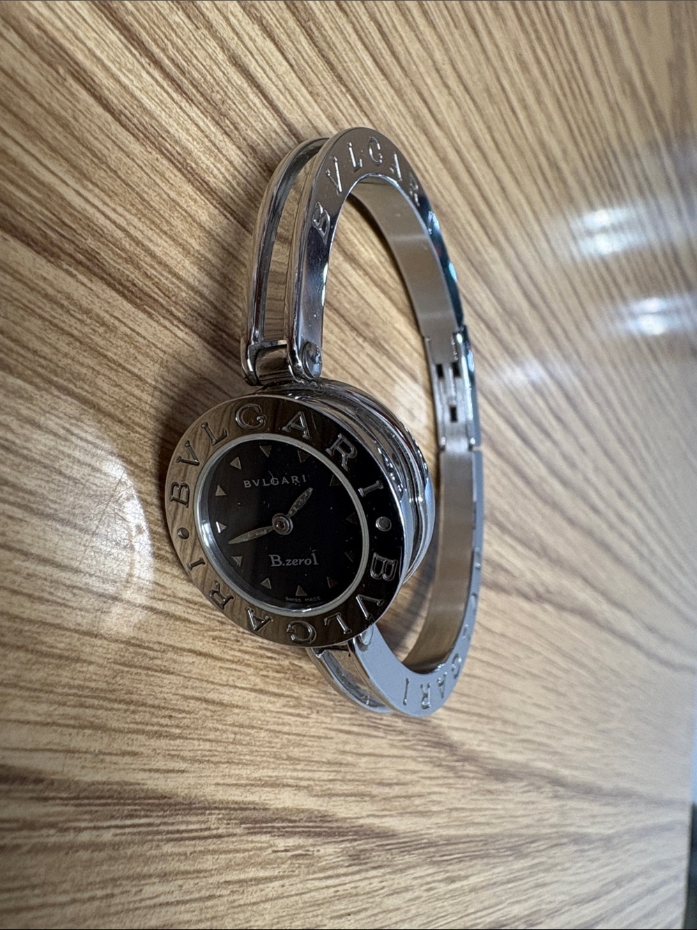 Bulgari B.zero1 Stainless Steel Watch - Black Dial